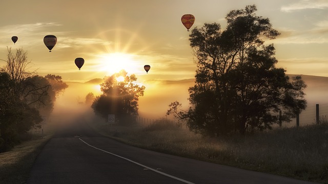 Trys dalykai, ką turite pasirinkti skrendant oro balionu